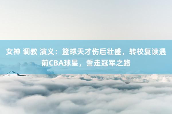 女神 调教 演义：篮球天才伤后壮盛，转校复读遇前CBA球星，誓走冠军之路